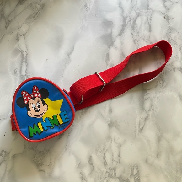 Vintage Disney Minnie Mouse mini belt pouch 80s/90s - Picture 1 of 6